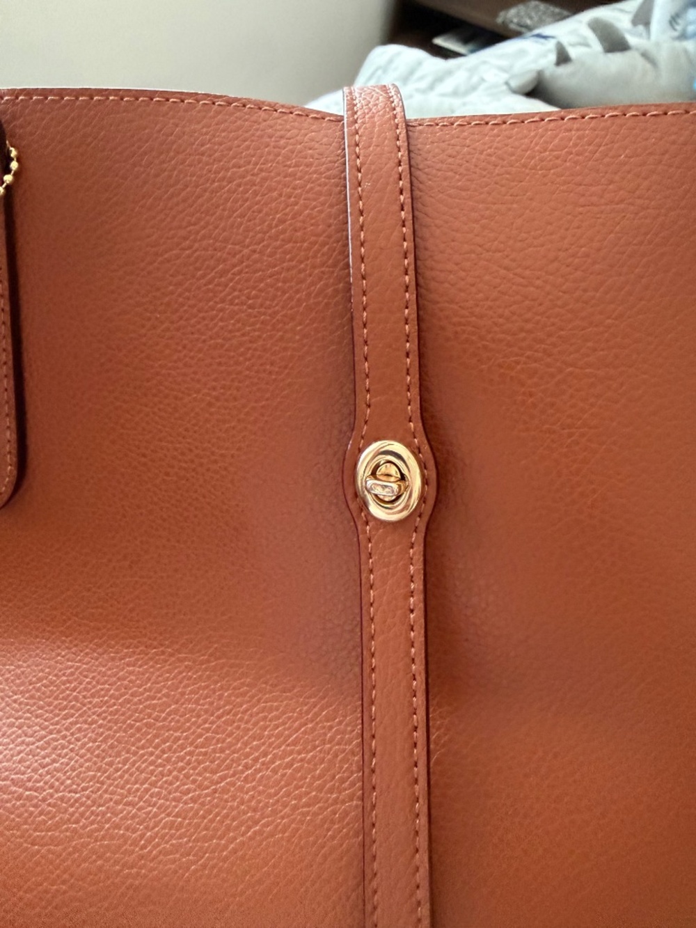 COACH PB MARKET TOTE-SADDLE - Picture 11 of 15